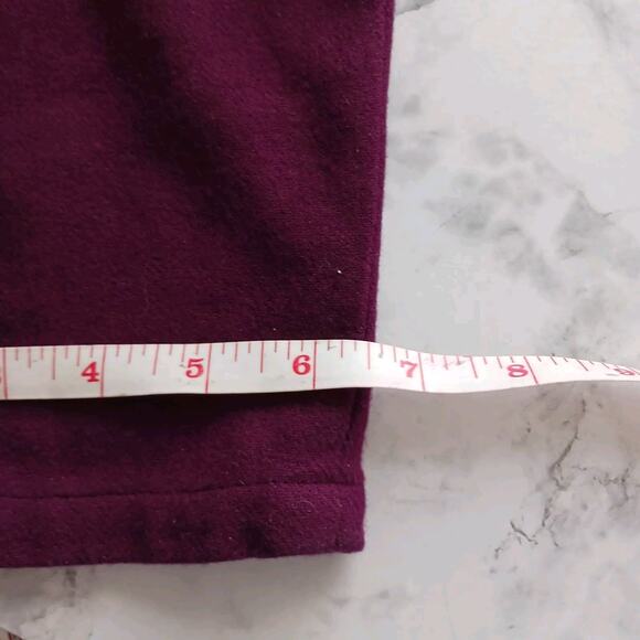 Kate Spade Saturday plum twist back v neck jumpsuit wool blend pocket Size 4 NWT - Picture 5 of 11